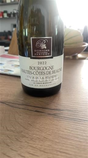 Borgoña Hautes Côtes de Beaune Domaine Alexandre Parigot Clos de la Perrière 2022