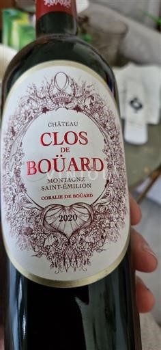 Bordeaux Montagne-Saint-Émilion Clos de Boüard Coralie de Boüard 2020