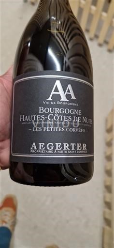 Borgogna Hautes Côtes de Nuits Aegerter Les Petites Corvées 2021