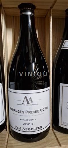 Burgundy Maranges Premier Cru Paul Aegerter Vieilles Vignes 2023