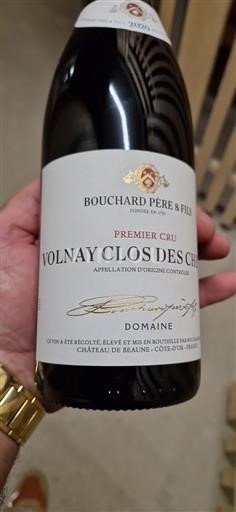 Bourgogne Volnay Premier Cru Bouchard Père & Fils Volnay Clos des Chênes 2020