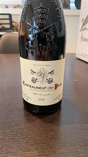Rhônedalen Châteauneuf-du-Pape 100% Grenache 2020