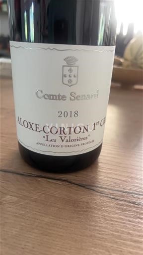 Borgogna Aloxe-Corton Premier Cru Comte Senard Les Valozières 2018