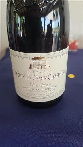 Rhône Valley Côtes-du-Rhône Château La Croix Chabrière Prestige 1995