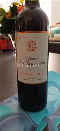 Bordeaux Saint-Émilion Grand Cru Château Franc Jaugue Blanc 2016