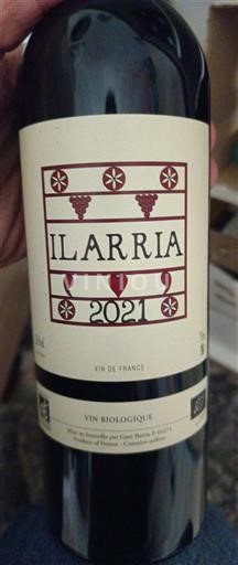 Sudoeste Irouléguy Ilarria 2021