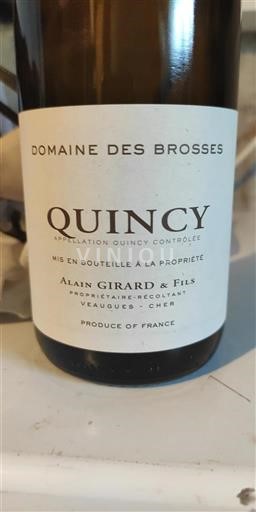 Loirevallei Quincy Domaine Des Brosses Niet-geïntegreerd