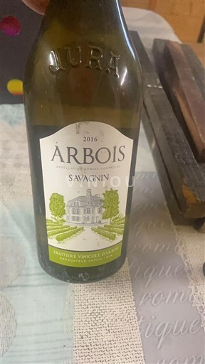 Jura Arbois Fruitière Vinicole Arbois Savagnin 2016
