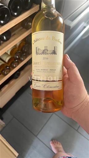 Bordéus Graves Supérieures Château Budos Clémentine 2016