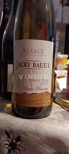 Alsace Grand Cru Jacky Bauer & Fils Prestige 2017