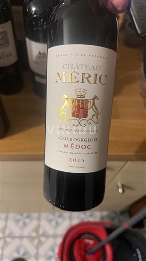Bordeaux Médoc Cru Bourgeois Château Méric 2015