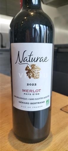 Languedoc ja Roussillon Pays d'Oc Gérard Bertrand Naturae 2022