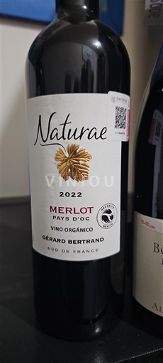 Languedoc-Roussillon Pays d'Oc Gérard Bertrand Naturae 2022