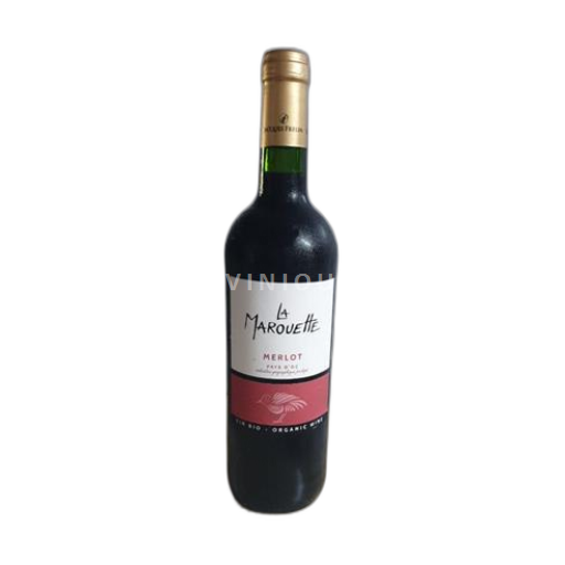 Languedoc og Roussillon Pays d'Oc La Marouette Merlot 2022