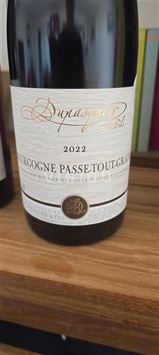 Burgundi Bourgogne-passetoutgrain Dupasquier et Fils 2022