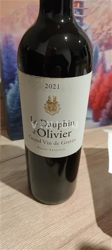 Bordeaux Pessac-Léognan Château Olivier Le Dauphin d'Olivier 2021