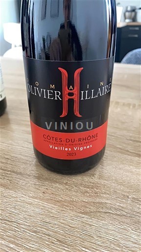 Rhône Valley Côtes-du-Rhône Domaine Olivier Hillaire Vieilles Vignes 2023