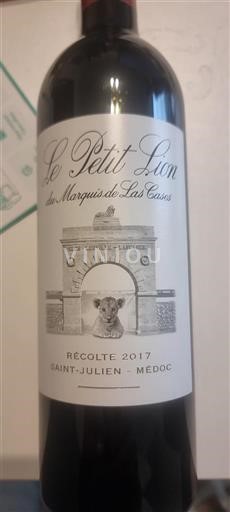 Burdeos Saint-Julien Clos Léoville Las Cases Le Petit Lion 2017