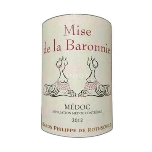 Bordéus Médoc Baron Philippe de Rothschild Mise de la Baronne 2012