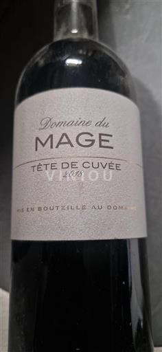 Vin Rouge sec Tête de Cuvée Domaine Mage 2018 France Sud-Ouest IGP