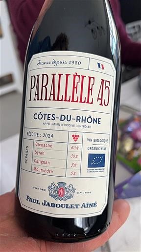 Lugina e Ronës Bregdeti i Rodanit Paul Jaboulet Aîné Parallele 45 2024