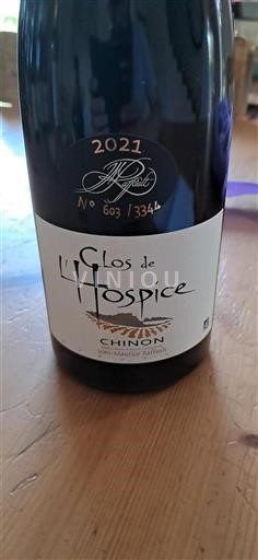 Loire Valley Chinon Jean-Maurice Raffault Clos de l'Hospice 2021