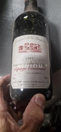 Vallée de la Loire Domaine La Guipière Cépage Cabernet 1997
