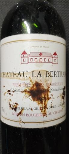 Bordeaux Premières Côtes de Bordeaux Château La Bertrandie 1993