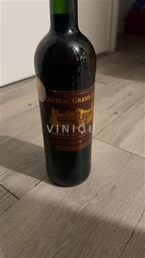 Burdeos Côtes-de-bourg Château Grand Jour 2018
