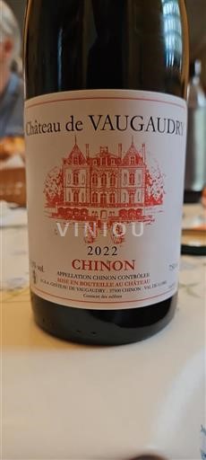 Loire Valley Chinon Château Vaugaudry 2022