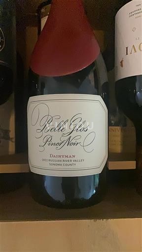 Vùng trồng nho được cấp phép California Russian River Valley Belle Glos Dairyman 2022