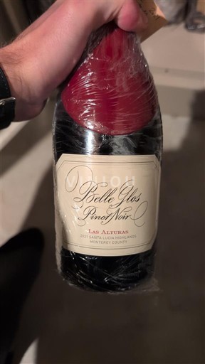 Kalifornijske AVA Santa Lucia Highlands Belle Glos Las Alturas 2021