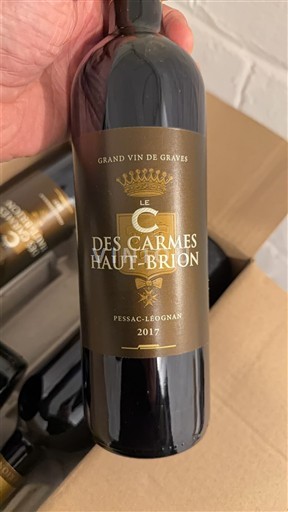 Bordeaux Pessac-Léognan Les Carmes Haut-Brion Le C des Carmes Haut-Brion 2017