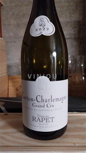 Burgundsko Corton-Charlemagne Grand Cru Domaine Rapet 2022