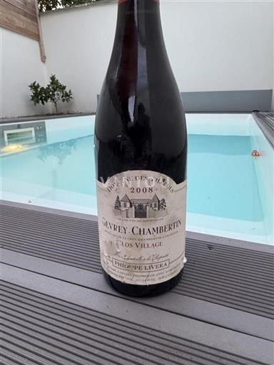 Burgundi Gevrey-Chambertin Domaine Des Tilleuls Clos Village 2008