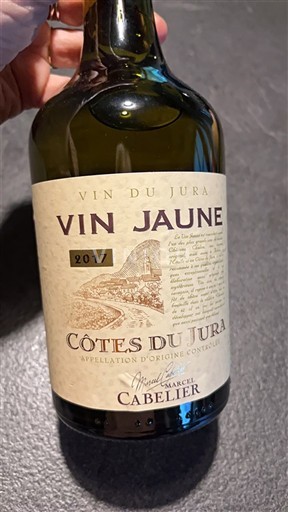 Jura Côtes du Jura Marcel Cabelier Vin Jaune 2017