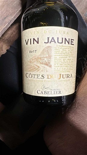Jura Côtes du Jura Marcel Cabelier Vin Jaune 2017