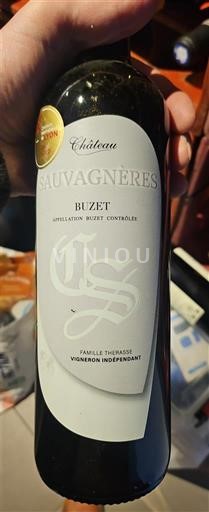 South West Buzet Château Sauvagnère 2020