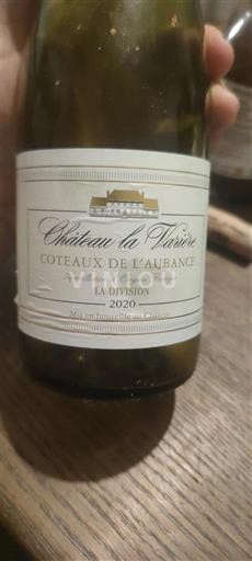 Loiredalen Coteaux-de-l'aubance Château La Varière La Division 2020