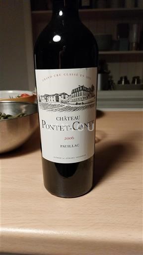 Burdeos Pauillac Grand Cru Pontet-Canet 2006