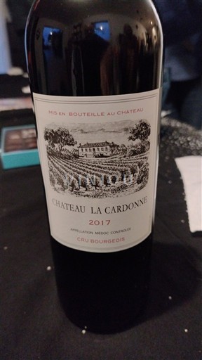 Bordeaux Médoc Cru Bourgeois Château La Cardonne 2017