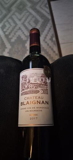Bordeaux Médoc Cru Bourgeois Château Blaignan 2017