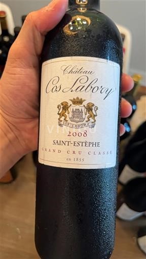 Bordeaux Saint-Estèphe Grand Cru Château Cos Labory 2008