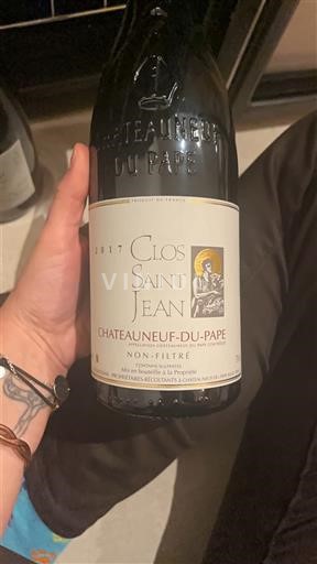 Rona dolina Châteauneuf-du-Pape Clos Saint Jean 2017