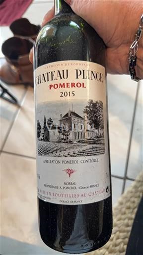 Bordeaux Pomerol Château Plince 2015