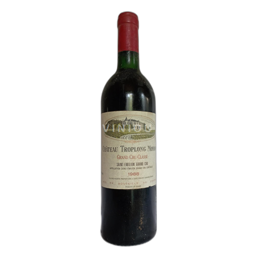 Bordeaux Saint-Émilion Grand Cru Château Troplong-Mondot 1988
