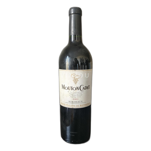 Bordeaux Baron Philippe de Rothschild Mouton Cadet 2003