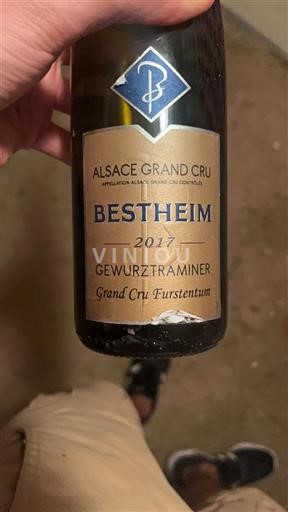Alsácia Alsácia Grand Cru Grand Cru Bestheim 2017