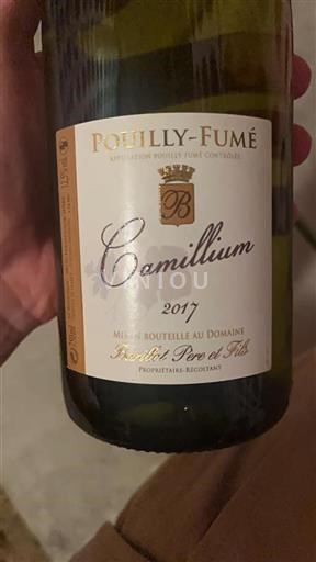 Loire Valley Pouilly-Fumé Baillot Père et Fils Camillium 2017