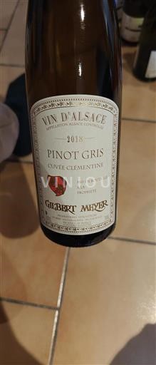 Alsace Grand Cru Gilbert Meyer Clémentine 2018